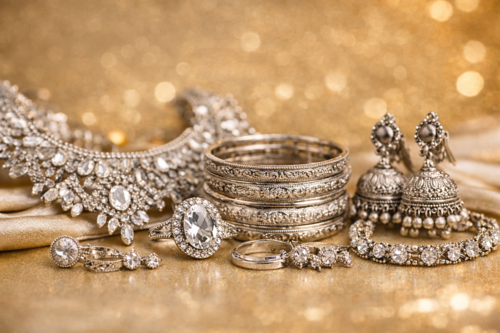 Chandi ki keemat में तेजी के कारण गहनों के दाम