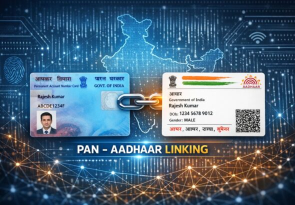 PAN–Aadhaar Linking अब अनिवार्य! जानिए नया नियम और 2026 अपडेट